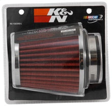 Load image into Gallery viewer, K&amp;N Engineering KNNRG-1003RD-L K&amp;N Universal Chrome Filter 2 3/4in FLG / 4 1/2in Bottom / 4 1/2in Height
