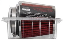 Load image into Gallery viewer, K&amp;N Engineering KNNRG-1003RD-L K&amp;N Universal Chrome Filter 2 3/4in FLG / 4 1/2in Bottom / 4 1/2in Height
