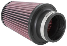 Load image into Gallery viewer, K&amp;N Engineering KNNRU-1039 K&amp;N Universal Clamp-On Air Filter 3in Flange ID x 5in Base OD x 3.5in Top OD x 6in Height
