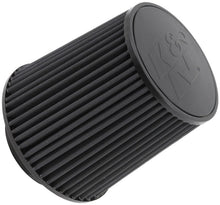 Load image into Gallery viewer, K&amp;N Engineering KNNRU-5283HBK K&amp;N Universal Rubber Filter-Round Tapered 4.5in Flange ID x 8in Base OD x 6.625in Top OD x 8in H
