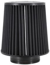 Load image into Gallery viewer, K&amp;N Engineering KNNRU-5283HBK K&amp;N Universal Rubber Filter-Round Tapered 4.5in Flange ID x 8in Base OD x 6.625in Top OD x 8in H
