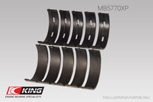 Load image into Gallery viewer, King Engine Bearings KINGMB5770XP.026 King Nissan VK45DD/E/ VK50VE/ Vk56DE/VD (Size 0.26) Main Bearing Set
