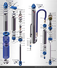 Load image into Gallery viewer, King Shocks KIN25009-051 King Shocks Cyl ID EC Smooth Plated 11.137 11.137
