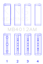 Load image into Gallery viewer, King Engine Bearings KINGMB4012AM King Toyota 5VZFE Crankshaft Main Bearing Set
