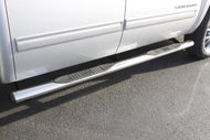 LUND LND23576783 Lund 09-17 Dodge Ram 1500 Quad Cab 4in. Oval Straight SS Nerf Bars - Polished
