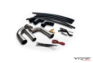 VRSF Stainless Steel High Flow Inlet Intake Kit N54 07-10 BMW 335i / 08-10 BMW 135i Engine VRSF 2″ Turbo Inlet  