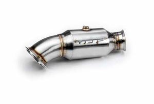 VRSF Race & High Flow Catted Downpipe for 2015 – 2018 BMW X4 M40i & M40iX N55 F26 Exhaust VRSF Brushed Stainless Hi-Flow Sport Cat 