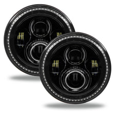 Load image into Gallery viewer, ORACLE Lighting ORL5769-332 Oracle 7in High Powered LED Headlights - Black Bezel - Dynamic - Dynamic
