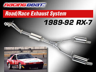 Racing Beat Road Race Exhaust System 1989-1992 Mazda RX-7 Non-Turbo Complete Systems Racing Beat Default Title  