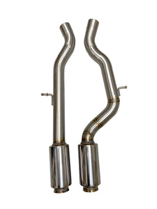 F8X BMW M3 & M4 EQUAL LENGTH MID PIPE INCLUDES ACTIVE F-BRACE Exhaust ACTIVE AUTOWERKE Resonated Pipes  