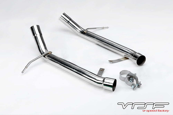 VRSF Stainless Steel Muffler Delete for 07-13 BMW 335i/335xi/335is E90/E91/E92/E93 N54 & N55 Exhaust VRSF Default Title  