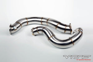 VRSF 3″ Cast Stainless Steel Catless Downpipes N54 V2 2007 – 2010 BMW 335i / 2008 – 2012 BMW 135i Exhaust VRSF   
