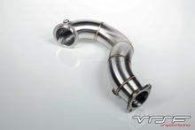 Load image into Gallery viewer, VRSF 3″ Cast Stainless Steel Catless Downpipes N54 V2 2007 – 2010 BMW 335i / 2008 – 2012 BMW 135i Exhaust VRSF   
