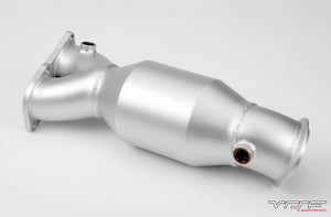 VRSF 3.5″ Ceramic Coated Downpipe N55 10-13 BMW 135i/335i/X1 Exhaust VRSF Catted  