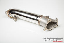 Load image into Gallery viewer, VRSF Nissan GTR 3.5&quot; Catless Cast Bellmouth Downpipes Exhaust VRSF
