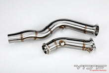 Load image into Gallery viewer, VRSF 3″ Cast Race Downpipes 15-19 BMW M3, M4 &amp; M2 Competition S55 F80 F82 F87 Exhaust VRSF   

