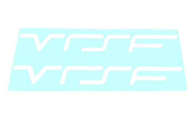 VRSF Logo Window Decals – White Exterior VRSF Default Title  