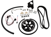Load image into Gallery viewer, Wehrli wcfWCF100231 Wehrli 01-04 Chevrolet 6.6L LB7 Duramax Twin CP3 Kit w/Black Anodized Pulley
