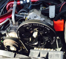 Load image into Gallery viewer, Wehrli wcfWCF100231 Wehrli 01-04 Chevrolet 6.6L LB7 Duramax Twin CP3 Kit w/Black Anodized Pulley
