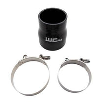 Load image into Gallery viewer, Wehrli Engine Wehrli 3in x 3.5in ID Straight Reducer x 4in Long Silicone Boot &amp; Clamp Kit
