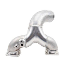 Load image into Gallery viewer, Wehrli wcfWCF100283-GB Wehrli GMC/Chevrolet L5P Duramax High Flow 3.5in Y-Bridge (Bridge Assembly Only) - Gloss Black
