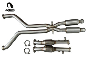 ACTIVE AUTOWERKE E9X M3 SIGNATURE X PIPE WITH GESI ULTRA HIGH FLOW CATS Exhaust ACTIVE AUTOWERKE Default Title  